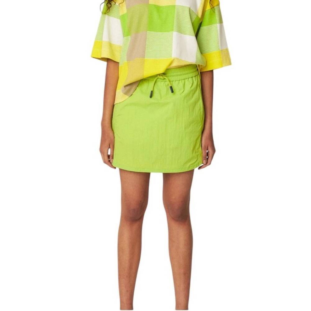 NEW SKFK dalda skirt in acid green